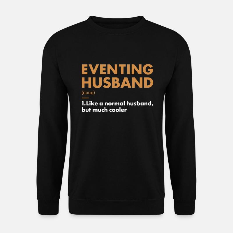 Cavalier Mari Définition Concours complet - Sweat-shirt Unisexe - noir