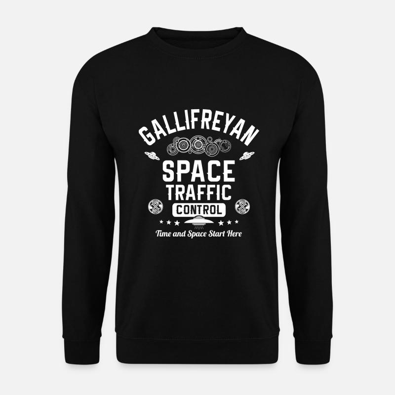 Gallifreyan Space Traffic Control - Unisex Sweatshirt - black