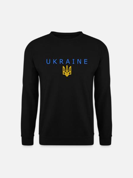 Ukraine - Sweat-shirt Unisexe - noir