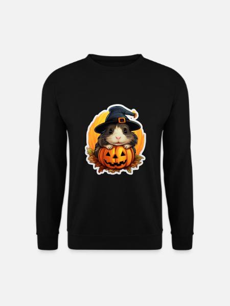 Meerschweinchen Halloween - Unisex Pullover - Schwarz