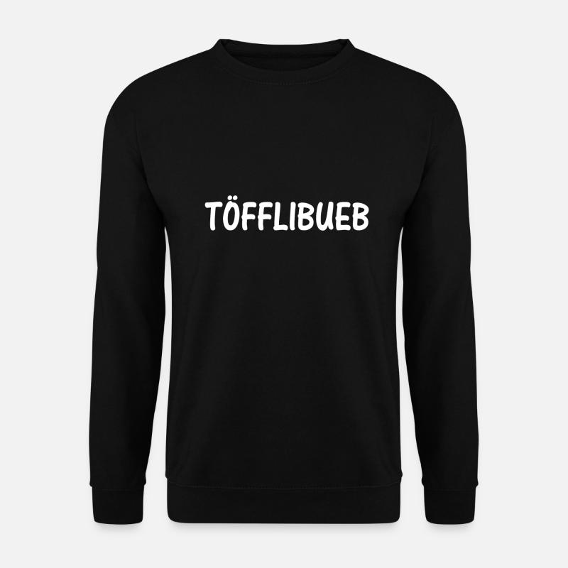 töfflibueb weiss - Unisex Pullover - Schwarz