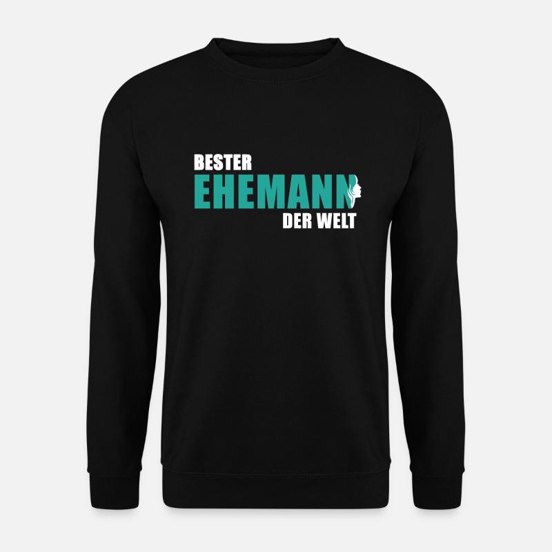 Bester Ehemann der Welt - Unisex Pullover - Schwarz