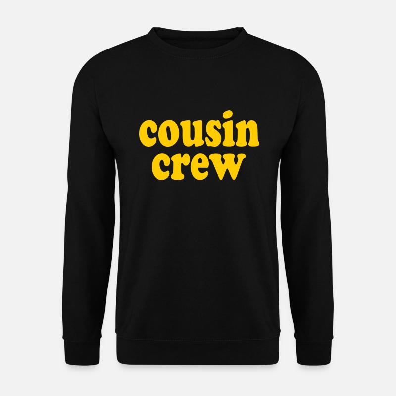 Cousin crew - Unisex Pullover - Schwarz
