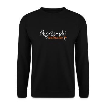Apres-Ski - Unisex Pullover - Schwarz - Vorne - Alina (178cm) & Michal (187cm)