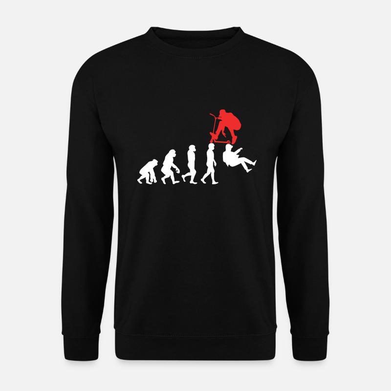 Stunt Scooter Evolution - Unisex Pullover - Schwarz