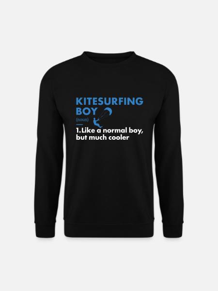 Sport Boy Kitesurf - Sweat-shirt Unisexe - noir