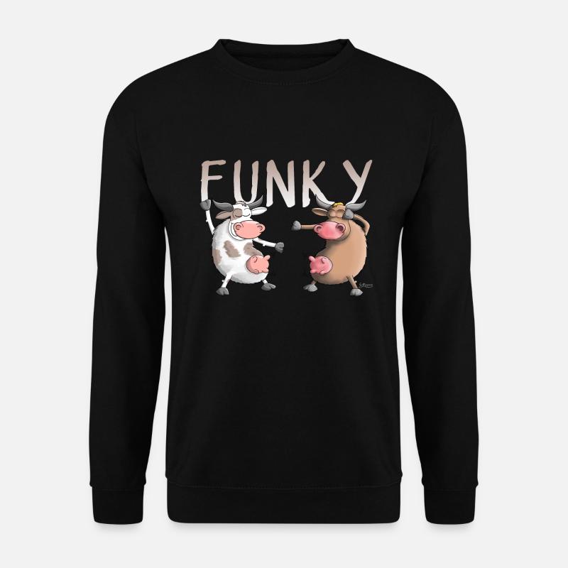 Funky, Crazy, Fun - Unisex Sweatshirt - black