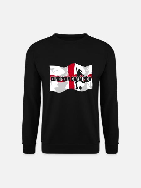 European Champion | championship women's football - Unisex Sweatshirt - black