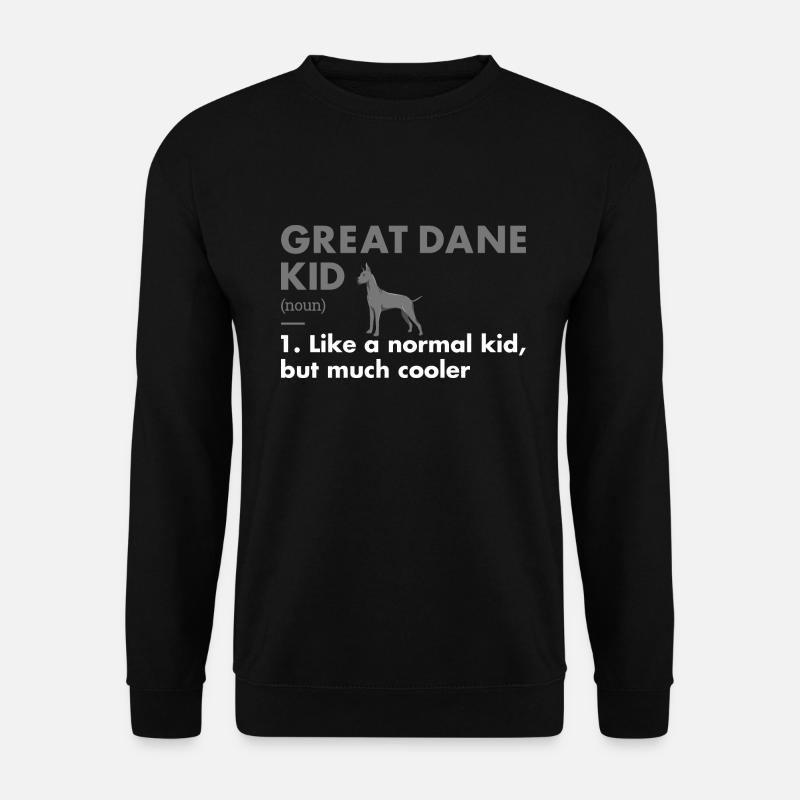 Great Dane Kid Definition - Unisex Sweatshirt - black