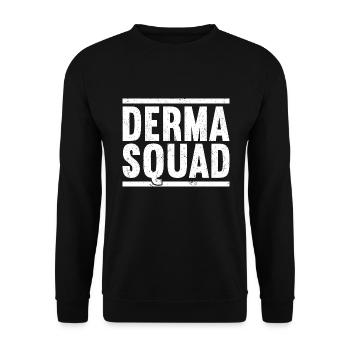 Dermatology Dermatologist - Unisex Sweatshirt - black - Front - Alina (178cm) & Michal (187cm)