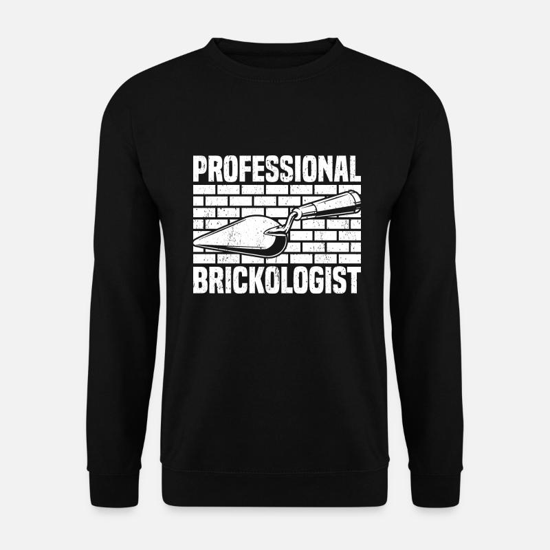 Bricklayer Brick Layer Brickmason Mason - Unisex Sweatshirt - black