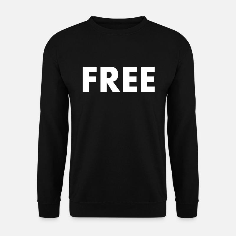 Free - Unisex Pullover - Schwarz
