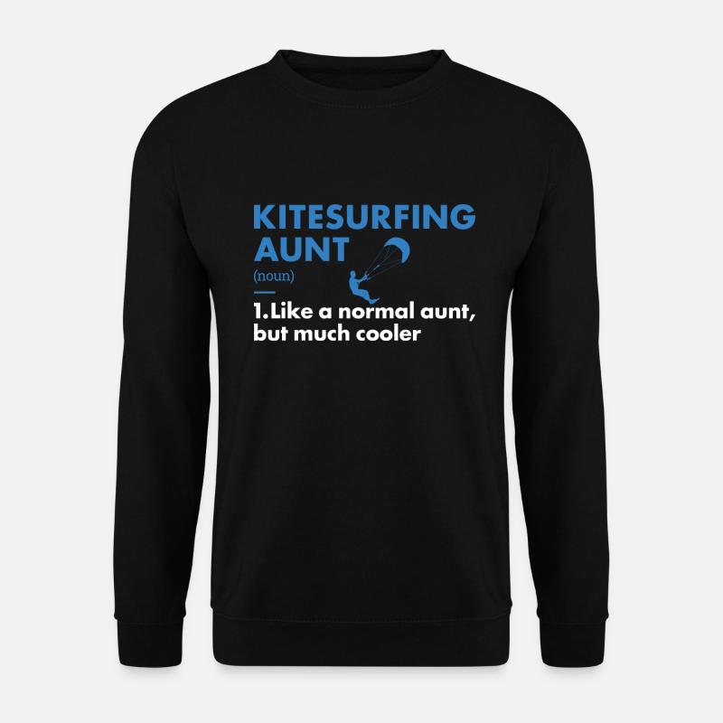 Sport Aunt Kitesurfing - Unisex Sweatshirt - black
