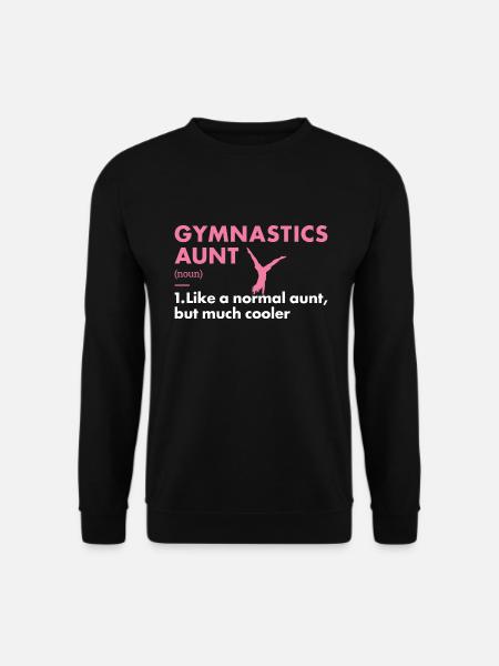 Sport Aunt Gymnastics - Unisex Sweatshirt - black