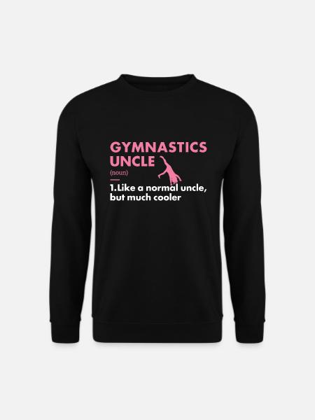 Sport Uncle Gymnastics - Unisex Sweatshirt - black