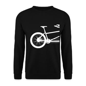 Tandem behind - Unisex Sweatshirt - black - Front - Alina (178cm) & Michal (187cm)