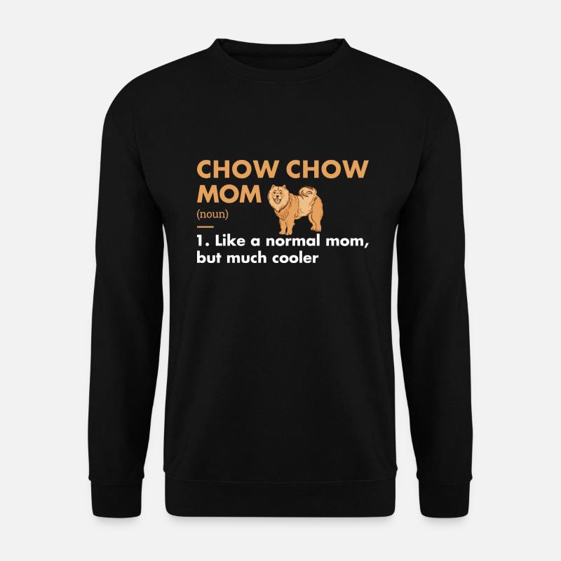 Chow Chow Mom Definition - Unisex Sweatshirt - black