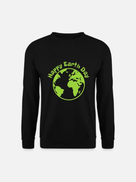 Happy Earth Day - Unisex Sweatshirt - black