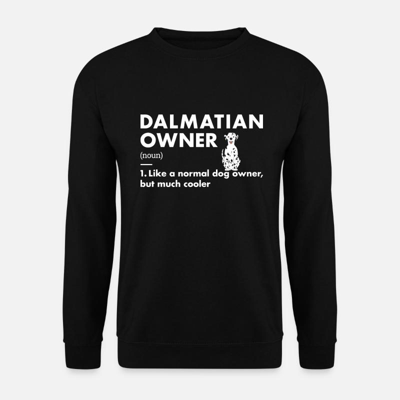 Dalmatian Owner Definition - Unisex Sweatshirt - black