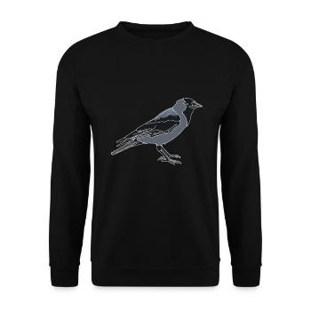 Dohle - Unisex Pullover - Schwarz - Vorne - Alina (178cm) & Michal (187cm)