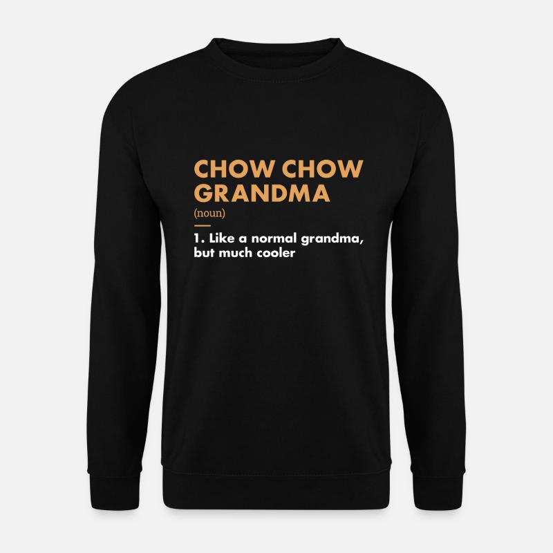 Chow Chow Grandma Definition - Unisex Sweatshirt - black