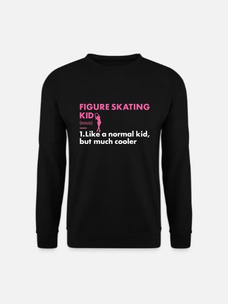 Sport Kid Figure Skating - Unisex Sweatshirt - black