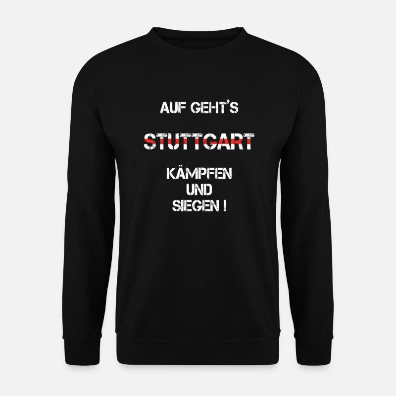 Stuttgart - Unisex Pullover - Schwarz