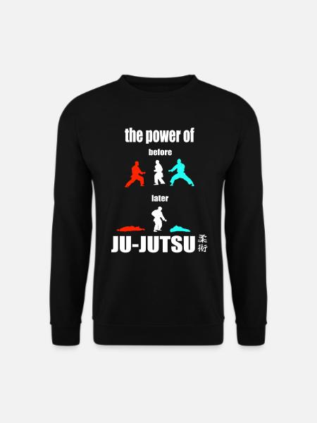 The Power of Ju-Jutsu - Selbstverteidigungs Shirt - Unisex Pullover - Schwarz