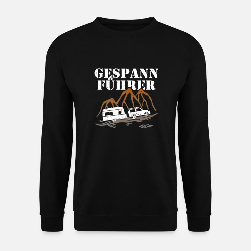 Wohnwagen - Unisex Pullover - Schwarz