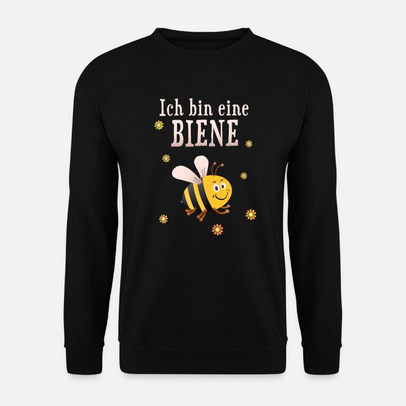 Ich bin eine Biene - Unisex Pullover - Schwarz