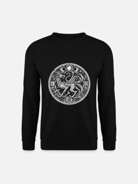 Chupacabra – Mythos, Schrecken, Kreatur der Nacht - Unisex Pullover - Schwarz