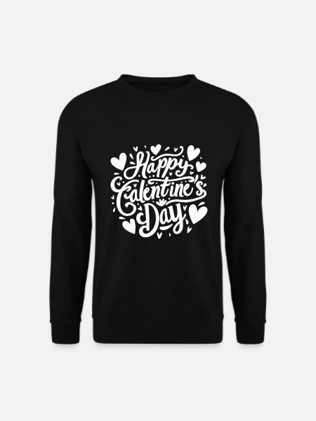 Happy Galentine's Day - Unisex Sweatshirt - black