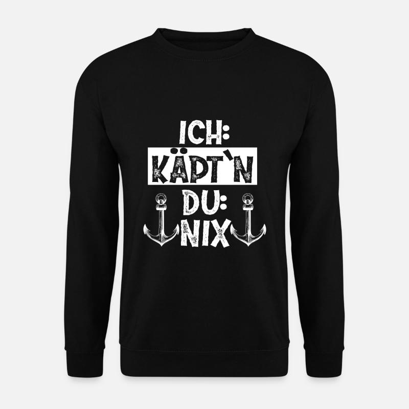 Kapitän - Unisex Pullover - Schwarz