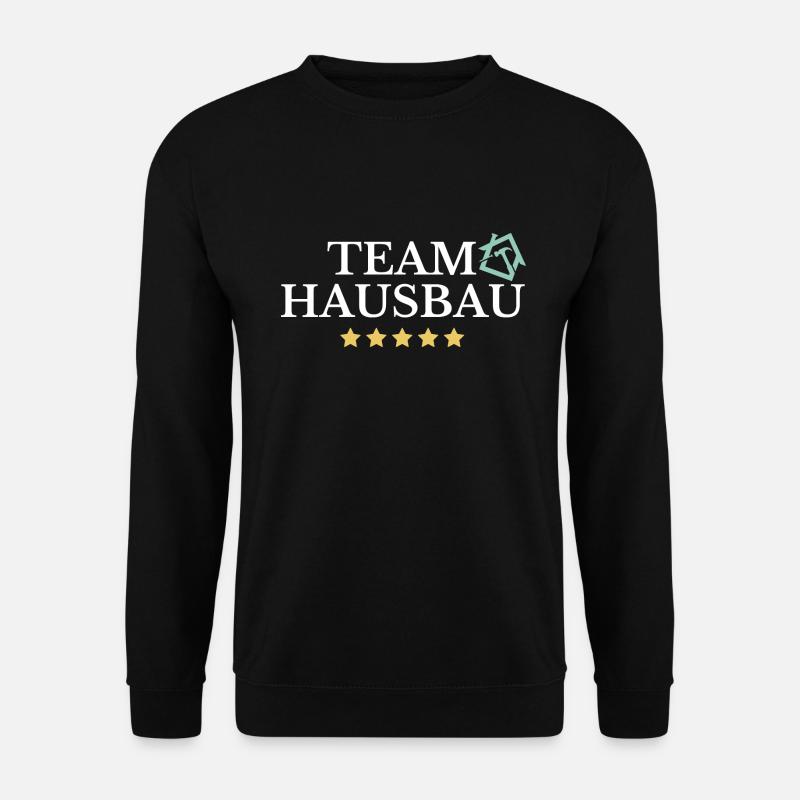Team Hausbau - Unisex Pullover - Schwarz