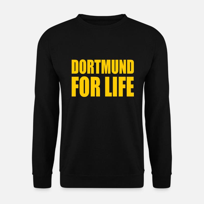 dortmund for life - Unisex Pullover - Schwarz