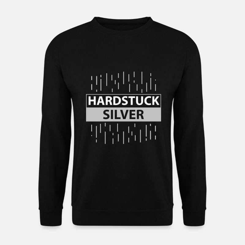 Hardstuck Silver - Unisex Sweatshirt - black