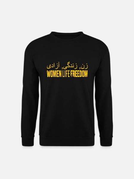Women life freedom iran - Unisex Sweatshirt - black