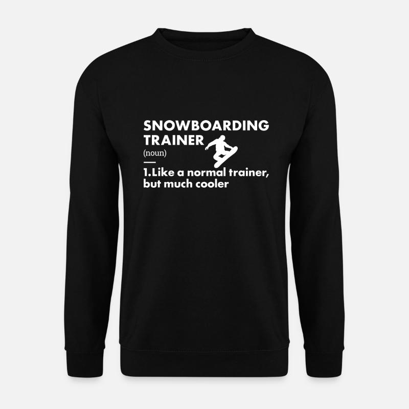 Sport Coach Snowboarding - Unisex Sweatshirt - black