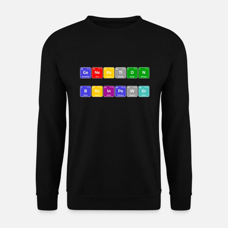 Generation Brainpower - Unisex Sweatshirt - black
