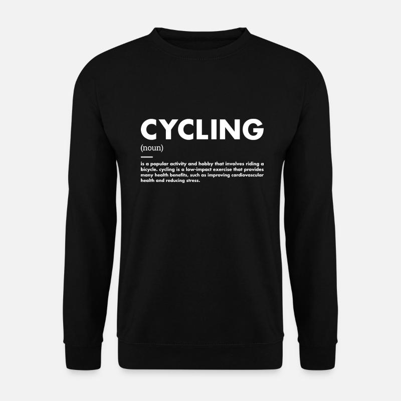 Sport Definition Cycling - Unisex Pullover - Schwarz