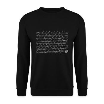 *BAM* be_solid - Unisex Sweatshirt - black - Front - Alina (178cm) & Michal (187cm)