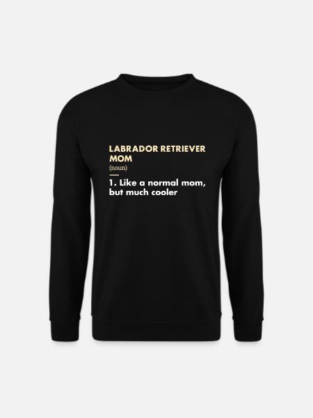 Labrador Retriever Mom Definition - Unisex Sweatshirt - black