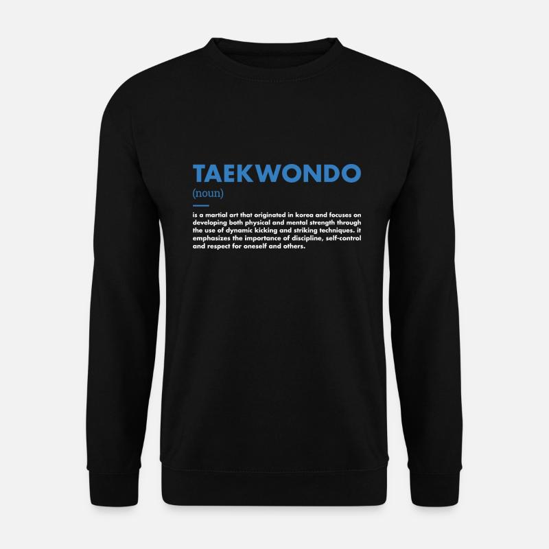 Sport Definition Taekwondo - Unisex Sweatshirt - black