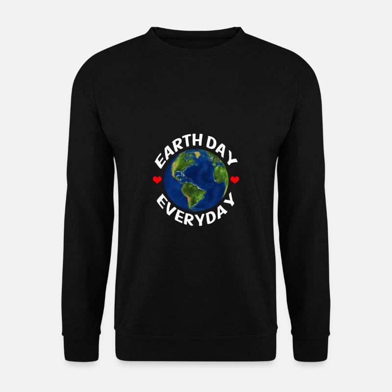 Umweltschutz Klimaschutz Klimawandel Tag der Erde - Unisex Pullover - Schwarz