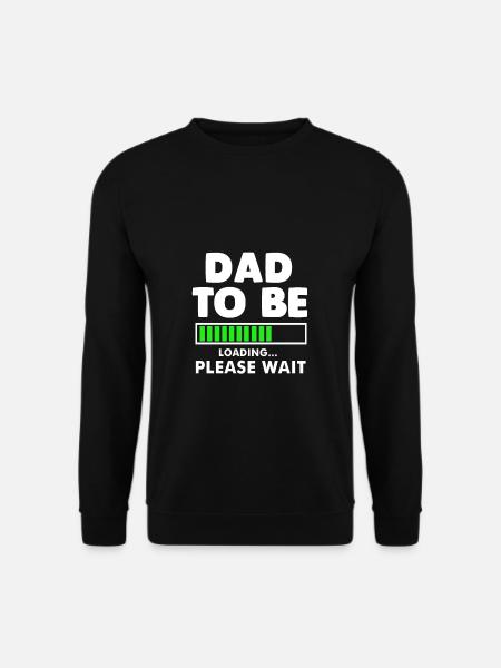 Padre in attesa Regalo di gravidanza incinta - Felpa unisex - nero