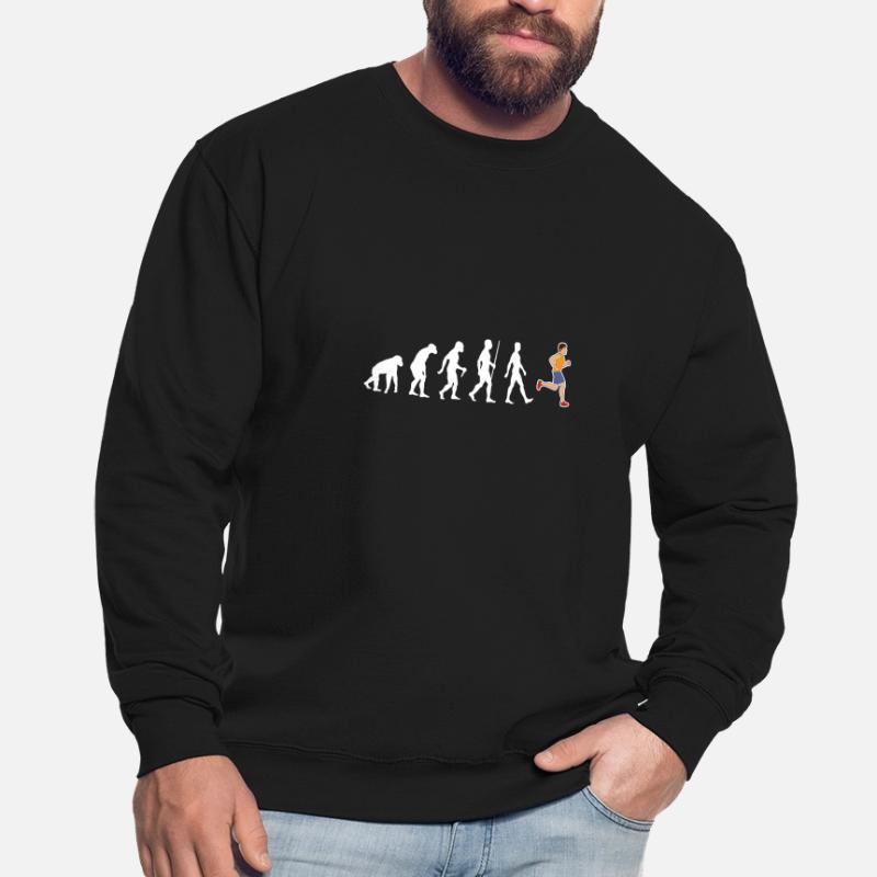 Running Evolution Jogging Cardio Run Runner Gift Unisex Sweatshirt