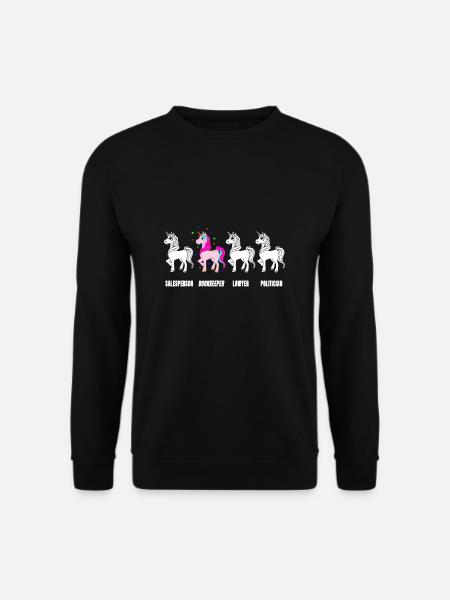 Lustig Buchhalter Steuerberater Fibu Geschenk - Unisex Pullover - Schwarz
