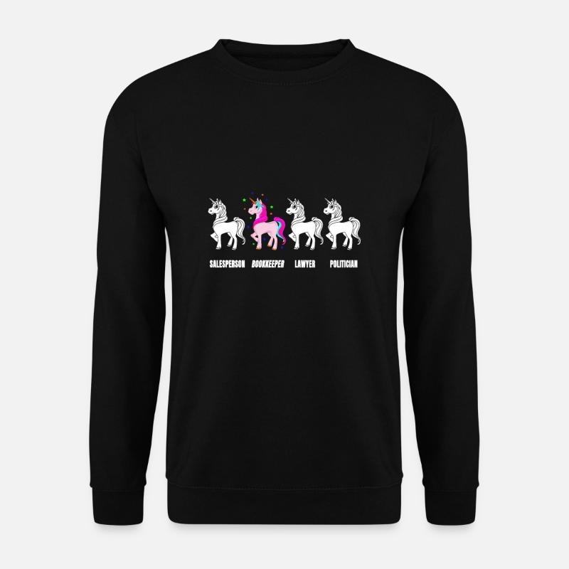 Lustig Buchhalter Steuerberater Fibu Geschenk - Unisex Pullover - Schwarz