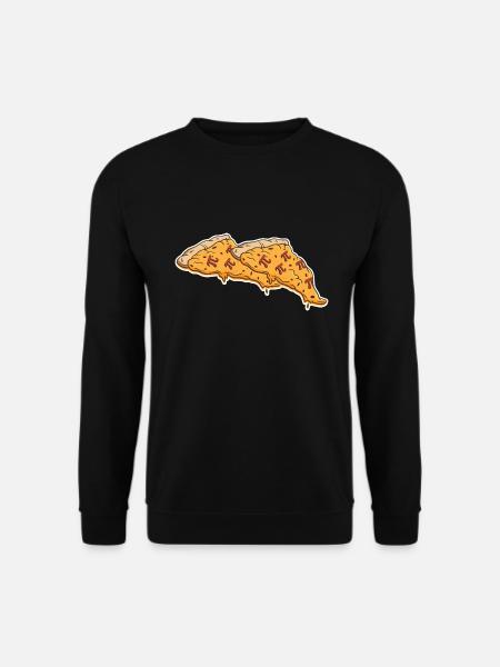 Math Pizza Pi - Unisex Sweatshirt - black
