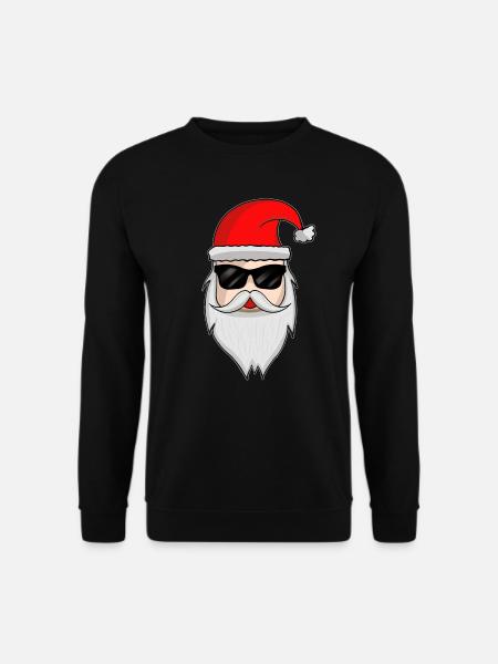 Cooler Weihnachtsmann - Weihnachten Santa Winter - Unisex Pullover - Schwarz